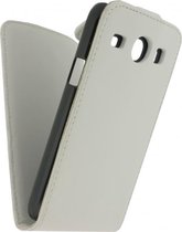 Xccess Leather Flip Case Samsung I8260 Galaxy Core White