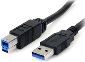 StarTech.com USB3SAB6BK USB-kabel 1,8 m USB 3.2 Gen 1 (3.1 Gen 1) USB A USB B Zwart