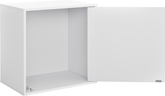 Classificatie winkel Trots en.casa]® Wandkast-wandmontage + deur - 45x45x30cm - wit | bol.com