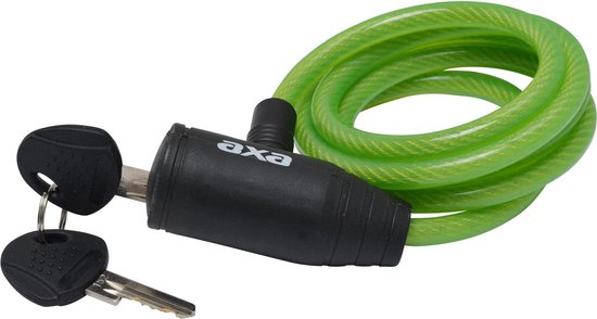 Câble antivol Axa Zipp 120/8 - Vert