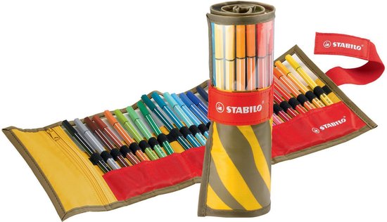 alleen Draad Wordt erger STABILO pen 68 rollerset be wild! collection | bol.com