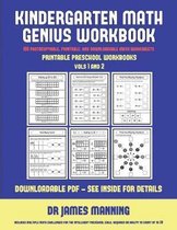 Printable Preschool Workbooks (Kindergarten Math Genius): This book is designed for preschool teachers to challenge more able preschool students