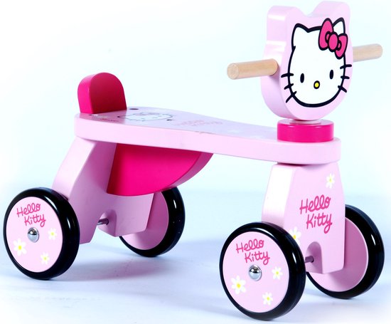 Boek gemak G Hello Kitty Houten Loopfiets | bol.com