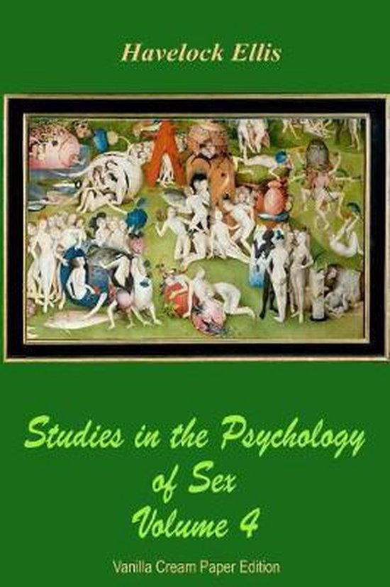 Studies in the Psychology of Sex Volume 4 - cover