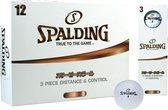 Spalding - 3 Piece 12 stuks distance & control Golfballen V+3P , HI-COR Dual core , NEI cover