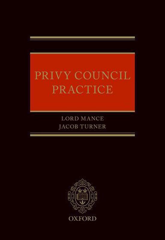 Privy Council Practice - cover