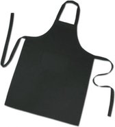 Homéé® Horeca suite Keukenschorten BBQ BIB Apron 240g. p/m2 - zwart - 70x100 cm