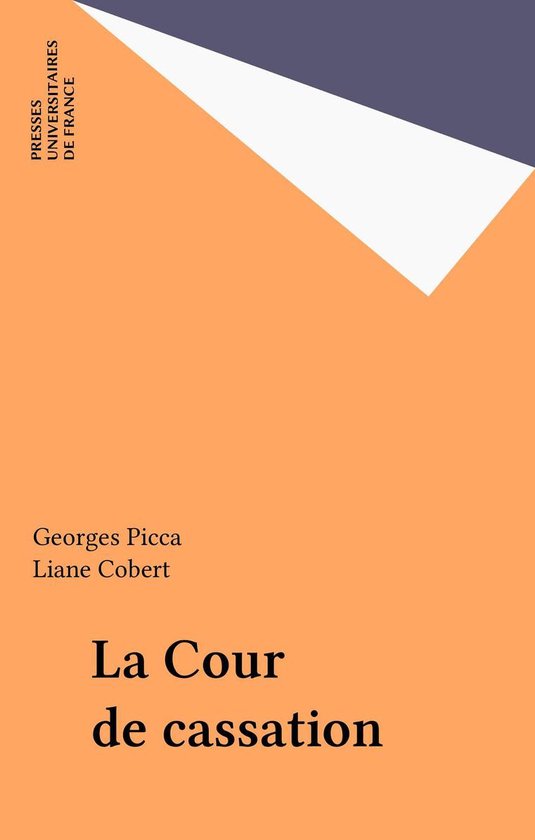 La Cour de cassation - cover