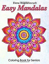 Easy Mandalas Coloring Book for Seniors