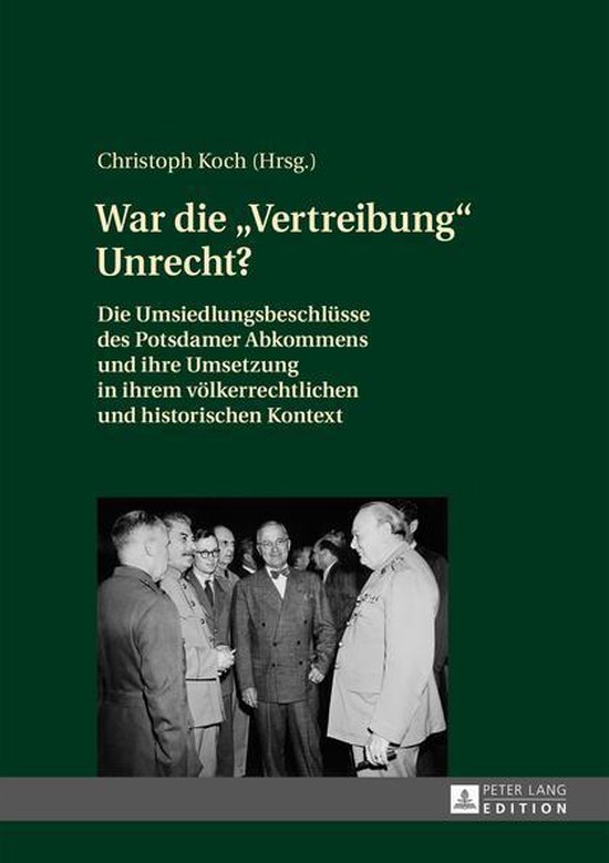 War die «Vertreibung» Unrecht? - cover