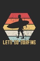 Lets Go Surfing Notebook
