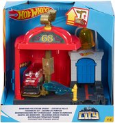 Fire Station Spinout speelset Hot Wheels