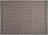 Lorena Canals Vloerkleed Lorena Canals Sterren - Grijs/Roze 120 x 160