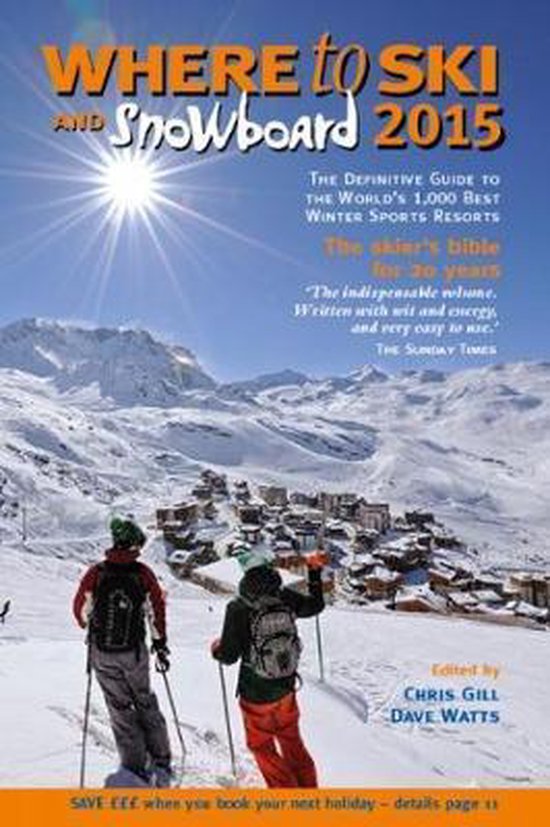 Where to Ski & Snowboard 2015 - cover