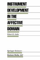 Evaluation in Education and Human Services 12 - Instrument Development in the Affective Domain