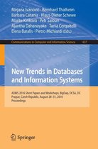 Communications in Computer and Information Science 637 - New Trends in Databases and Information Systems