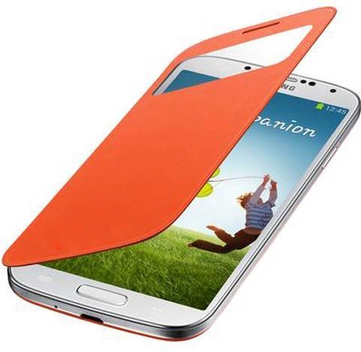 Samsung Galaxy S4 Mini S View Cover Oranje Orange