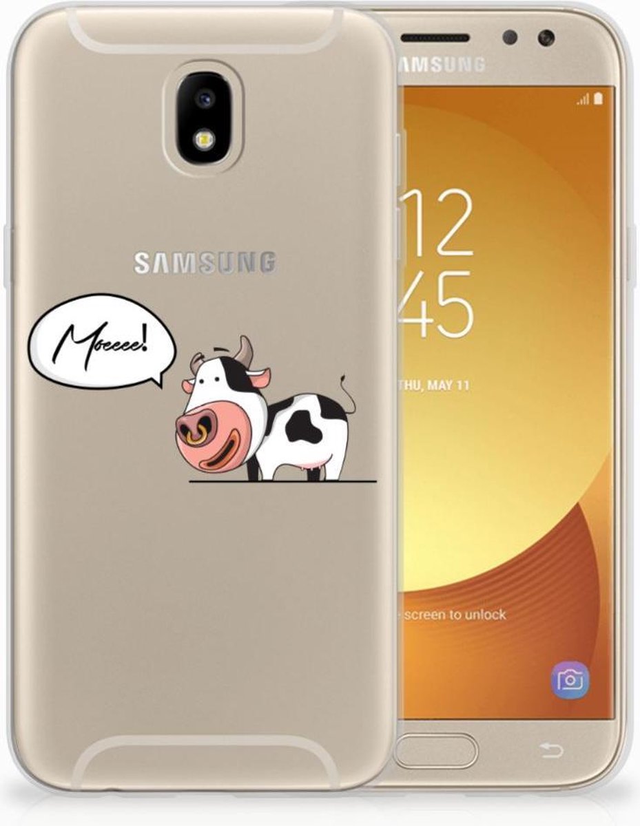 Samsung Galaxy J5 2017 Telefoonhoesje met Naam Cheeky Cow