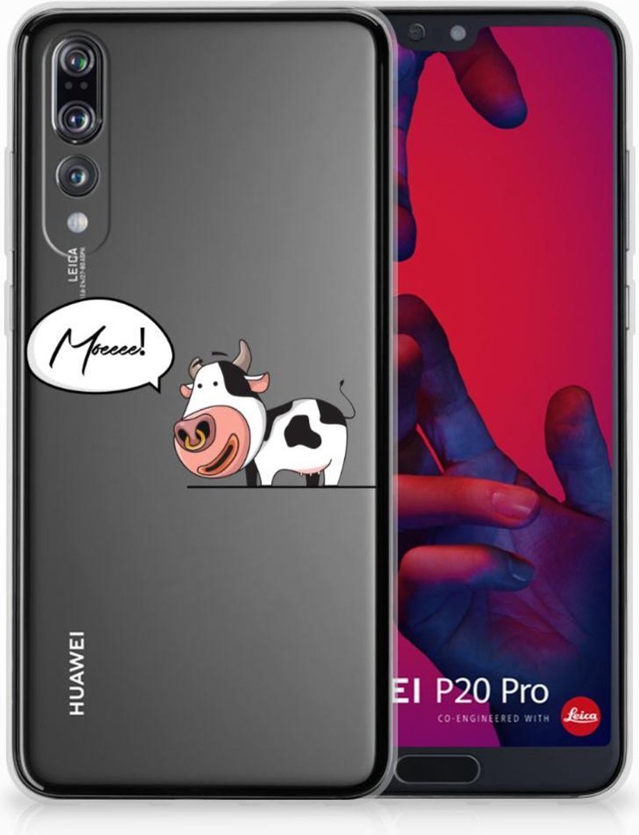 Huawei P20 Pro Telefoonhoesje met Naam Cheeky Cow