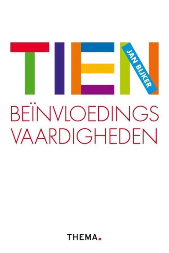 Cover van het boek '10 Beinvloedingsvaardigheden / druk Heruitgave' van J. Bijker