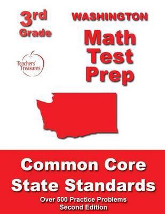 Washington 3rd Grade Math Test Prep - cover