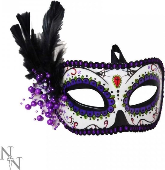 luister bureau Appartement Feest masker Sugar Celebration voor Carnaval, Festival of Event. Kunststof  decoratief | bol.com