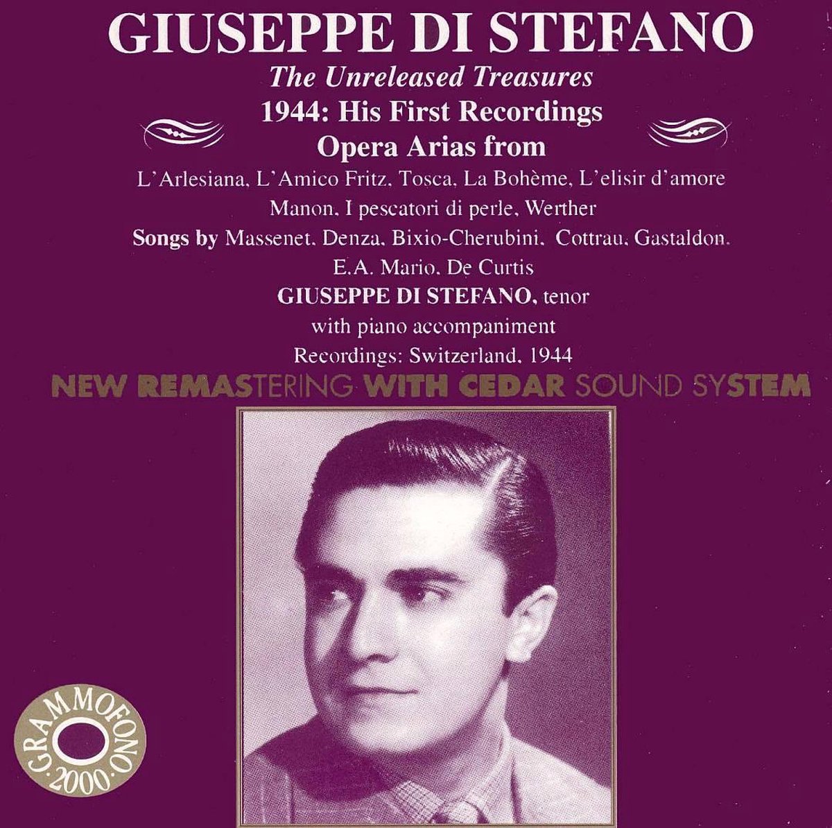 Giuseppe Di Stefano - The Unreleased Treasures-1944