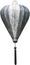 Zilver Vietnamese zijden lampion lamp ballon - B-SL-45-S