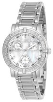 INVICTA Wildflower Lady 33mm Stainless Steel Steel White dial VH68 Quartz