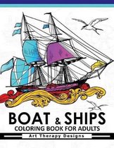 Boat & Ship Coloring Book for Adults