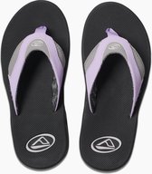 Reef Fanning Dames Slippers - Grijs/Paars - Maat 37,5