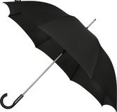 Falcone Lange Paraplu - Ø 125 cm - Zwart