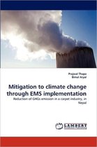 Mitigation to climate change through EMS implementation