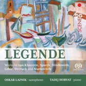 Laznik & Horvat - Legende - Works For Alto Saxophone (Super Audio CD)