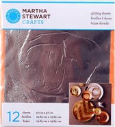 Martha Stewart Gilding 12 Sheets Zilver