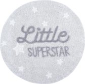 Lorena Canals - Vloerkleed Little Superstar - Ø 120 cm
