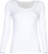 RJ Bodywear - Ronde Hals T-shirt Wit LS - XXL