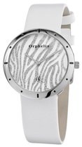 Orphelia 122-1709-11 - Horloge - Leder -  Roestvrij staal