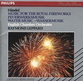 Händel*, English Chamber Orchestra, Raymond Leppard ‎– Music For The Royal Fireworks Feuerwerksmusik Water Music - Wassermusik