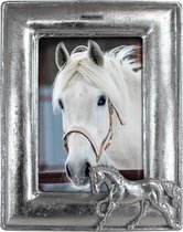 Happy House Fotolijst met Paarden - Zilver