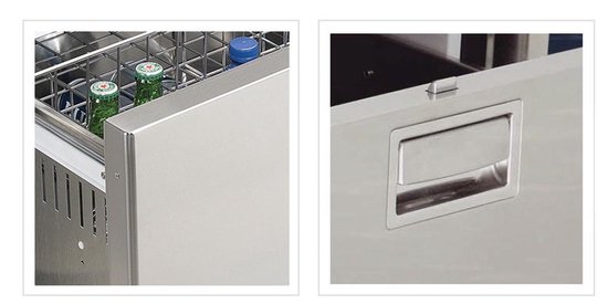 Vitrifrigo Sea Drawer DW70RFX 75 liter RVS Koellade — afbeelding 3