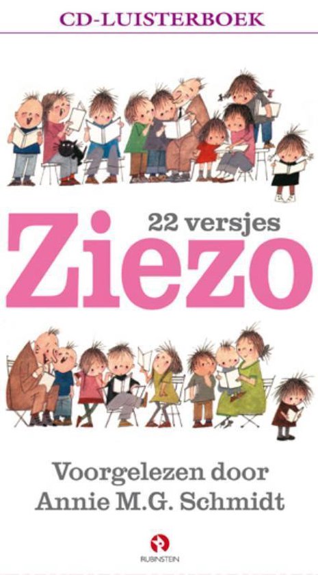 Cover van het boek 'Ziezo, 22 versjes' van Annie M.G. Schmidt