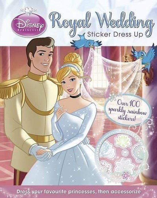Princess Bride Rous Sticker Disney Princess Royal Wedding Sticker Dress Up, Parragon Books Ltd ...