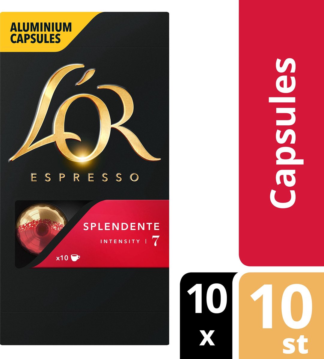 L'OR Espresso Splendente 100 stuks Koffiecapsules