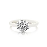 Montebello Ring Sindechites - Dames - Zilver - Zirkonia - ∅10 mm - One Size