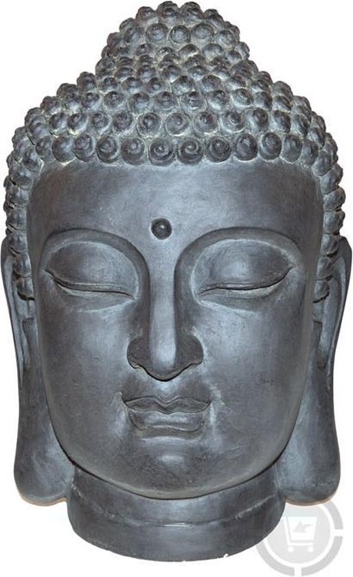 Verhogen Bediende Pretentieloos Boeddha hoofd - Boeddhahoofd voor binnen en buiten 42cm | bol.com