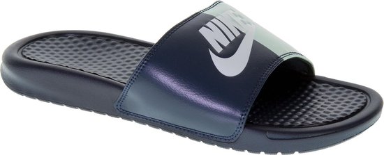 Nuclear Yo fantasma Nike Benassi JDI Slippers Dames Slippers - Maat 39 - Vrouwen -  blauw/groen/wit | bol.com