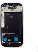 Middle Frame Bezel Housing Black voor Samsung Galaxy S3 4G LTE i9305