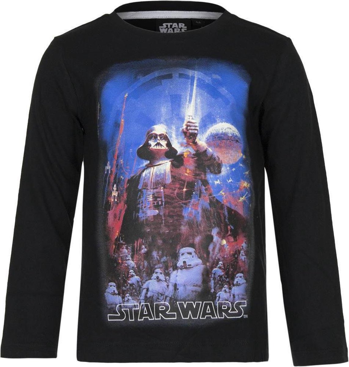 Star Wars Kinder Longsleeve (Zwart)Disney