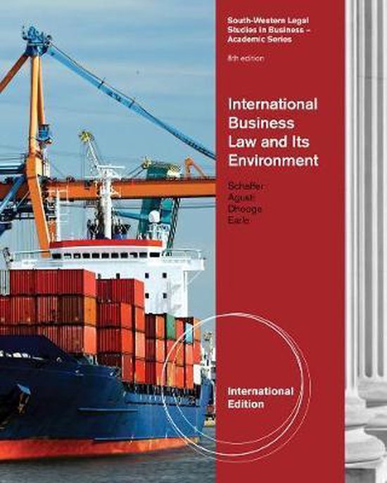 International Business Law and Its Environment, Internationa ... - cover